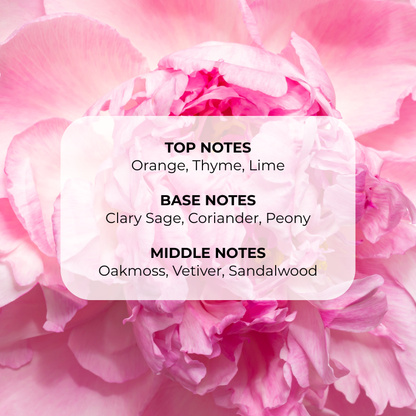 Peony Thyme Handcream with Vitamin F & Alpha Arbutin