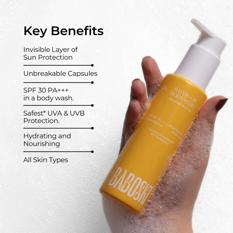 Sun Splash Bodywash Infused with Sunscreen