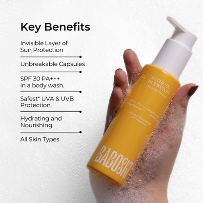 Sun Splash Bodywash Infused with Sunscreen