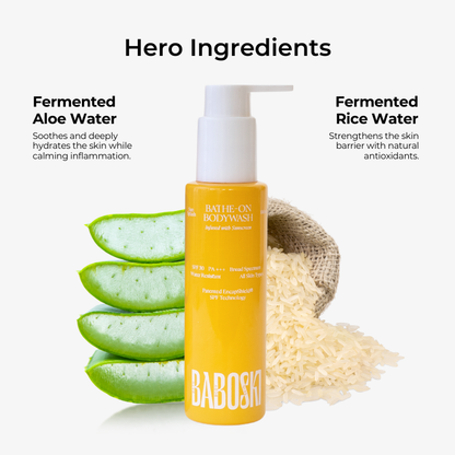 Sun Splash Bodywash Infused with Sunscreen