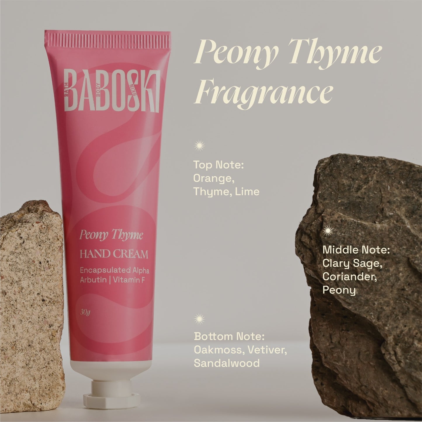 Peony Thyme Hand Cream